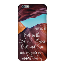 Load image into Gallery viewer, Proverbs 3:5 iPhone Case