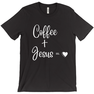 Coffee plus Jesus is Love