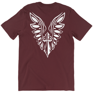 Angel Wings and Cross