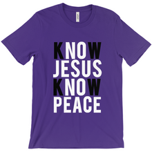 Load image into Gallery viewer, No Jesus No Peace, Know Jesus Know Peace