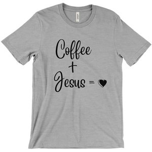 Coffee plus Jesus is Love