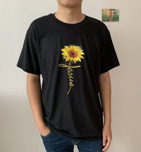 Load image into Gallery viewer, Sunflower Jesus T-Shirt