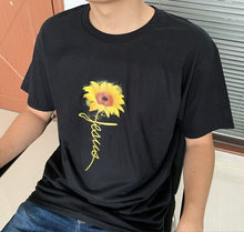 Load image into Gallery viewer, Sunflower Jesus T-Shirt