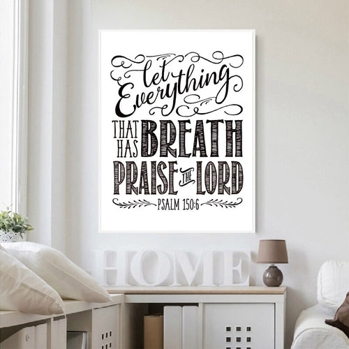 Psalm 150:6 Poster