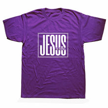 Load image into Gallery viewer, Square Jesus is King T-Shirt