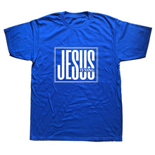 Load image into Gallery viewer, Square Jesus is King T-Shirt