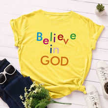 Load image into Gallery viewer, Believe in God T-Shirt