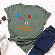Load image into Gallery viewer, Believe in God T-Shirt