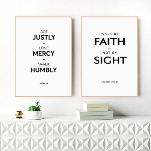 Christian Creed Wall Art Poster