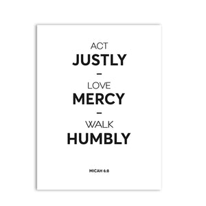 Christian Creed Wall Art Poster